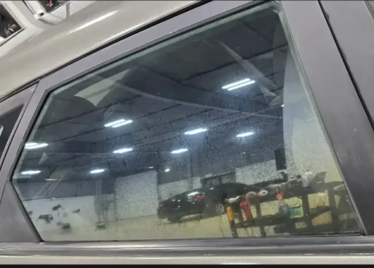 dirty rear window