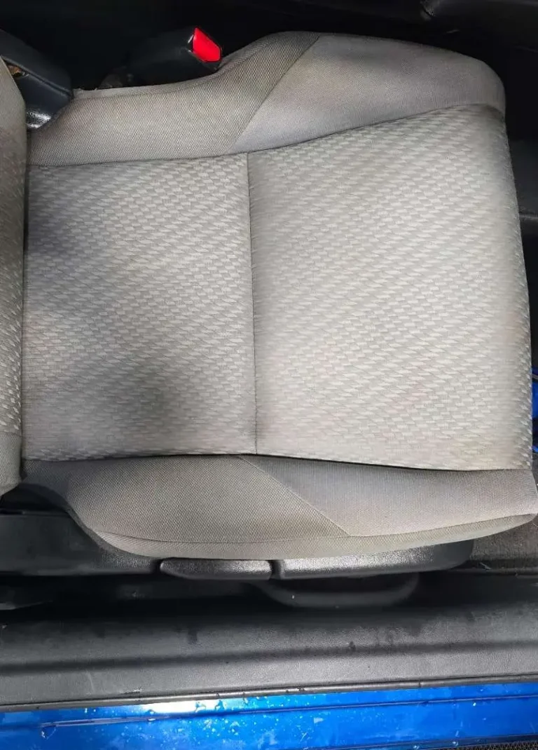 seat cleaned