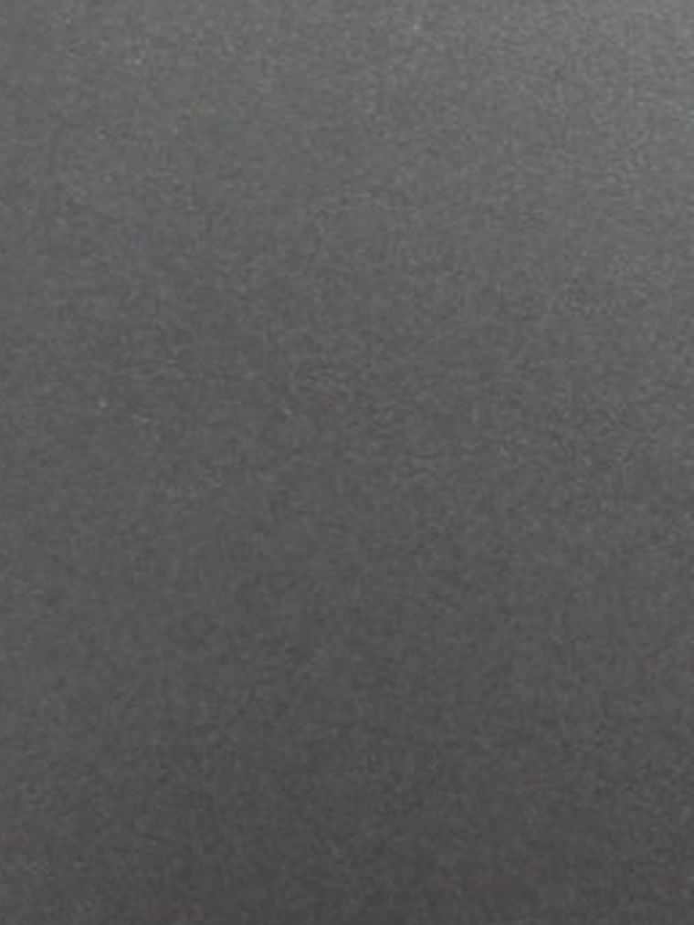 XPEL Satin Midnight Black color paint protection film, satin finish, sample card