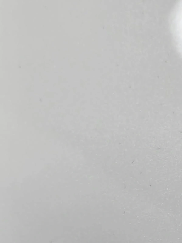 XPEL Pearl White color paint protection film, gloss finish, sample card